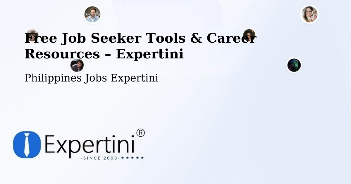 Free Job Seeker Tools & Career Resources – Santo Domingo - Santo Domingo, Philippines Jobs Expertini